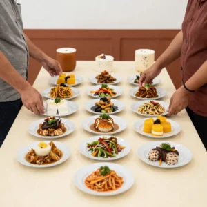 Wedding Menu Tasting